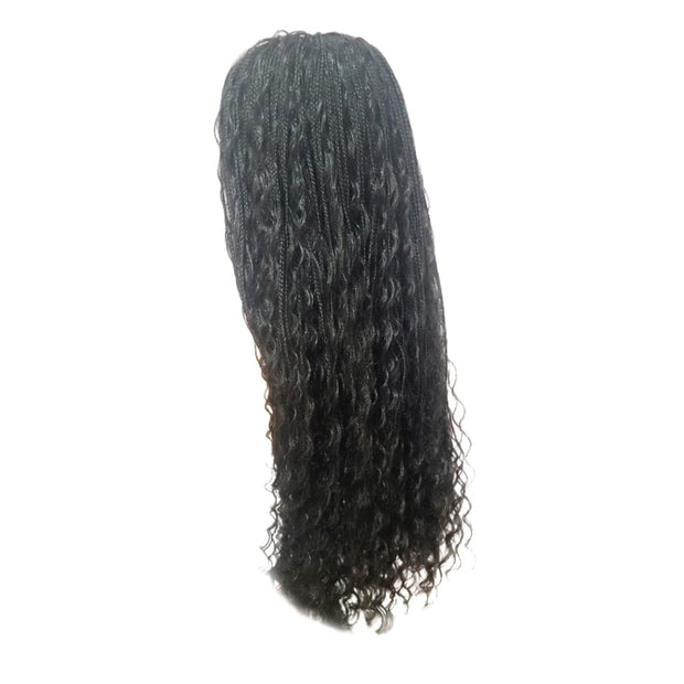 Boho Style Fully Hand Braided Wig - Glueless Box Braids - Medium - 56cm $200 Box Braids QualityHairByLawlar