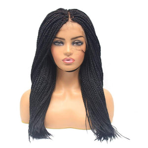 Box Braids Fully Hand Braided Lace Wig (1) - Medium - 56cm $148.75 Box Braids QualityHairByLawlar (8299470918)