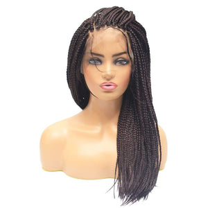 Box Braids Fully Hand Braided Lace Wig (99j) - Medium - 56cm $175 Box Braids QualityHairByLawlar (8300757126)