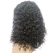 Brazilian Curly Mid Part Human Hair Lace Front Wig (12") (8791658889525)
