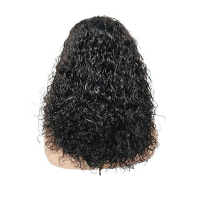 Brazilian Curly Mid Part Human Hair Lace Front Wig (12’) - Medium - 56cm $160 Lace Front Wig QualityHairByLawlar