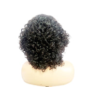 Brazilian Curly Side Part Human Hair Lace Front Wig (12) - Medium - 56cm $200 Lace Front Wig QualityHairByLawlar