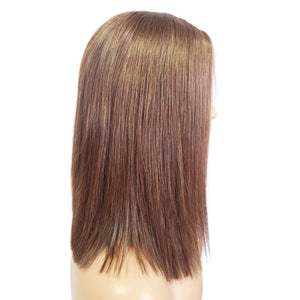 Brazilian Human Hair Lace Front Bob Wig (10") (8791643259189)