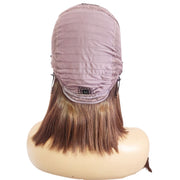 Brazilian Human Hair Lace Front Bob Wig (10") (8791643259189)