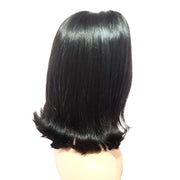 Brazilian Silky Straight C- Part Human Hair Lace Front Wig (10") (4782386577494)