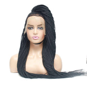 Cornrow Full Lace Updo Braided Wig - Small- 54cm $205 Ghana Weave QualityHairByLawlar (4429782057046)