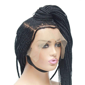 Cornrow Full Lace Updo Braided Wig - Small- 54cm $205 Ghana Weave QualityHairByLawlar (4429782057046)