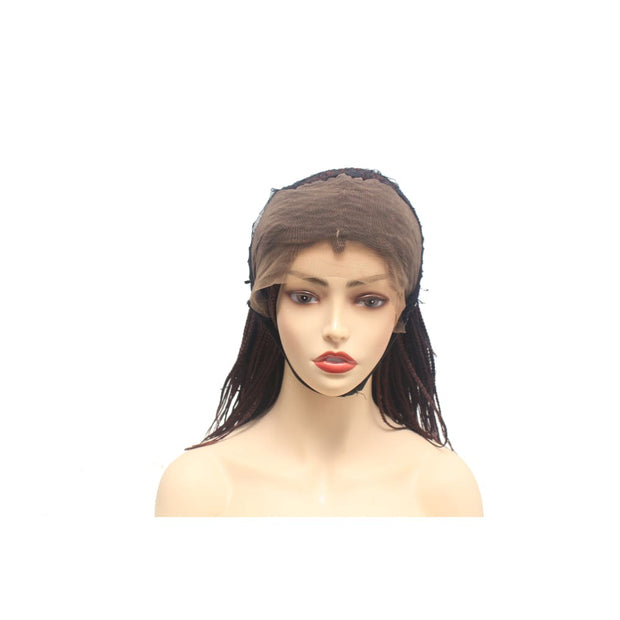 Lace Frontal Braided Wig - Feathers - $140.00 Box Braids QualityHairByLawlar (10347374028)