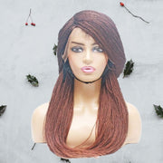 Micro Braids Fully Hand Braided Lace Wig (30/35) - Medium - 56cm $220 Micro Twists QualityHairByLawlar (8293549446)