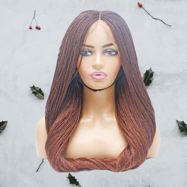Micro Braids Fully Hand Braided Lace Wig (30/35) - Medium - 56cm $220 Micro Twists QualityHairByLawlar (8293549446)