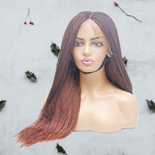 Micro Braids Fully Hand Braided Lace Wig (30/35) - Medium - 56cm $220 Micro Twists QualityHairByLawlar (8293549446)