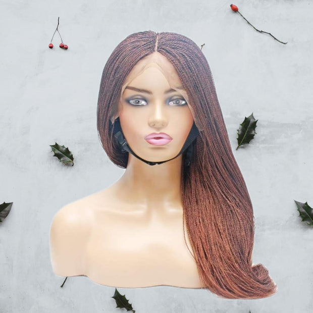 Micro Braids Fully Hand Braided Lace Wig (30/35) - Medium - 56cm $220 Micro Twists QualityHairByLawlar (8293549446)