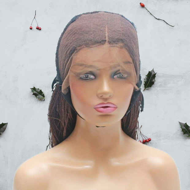 Micro Braids Fully Hand Braided Lace Wig (30/35) - Medium - 56cm $220 Micro Twists QualityHairByLawlar (8293549446)
