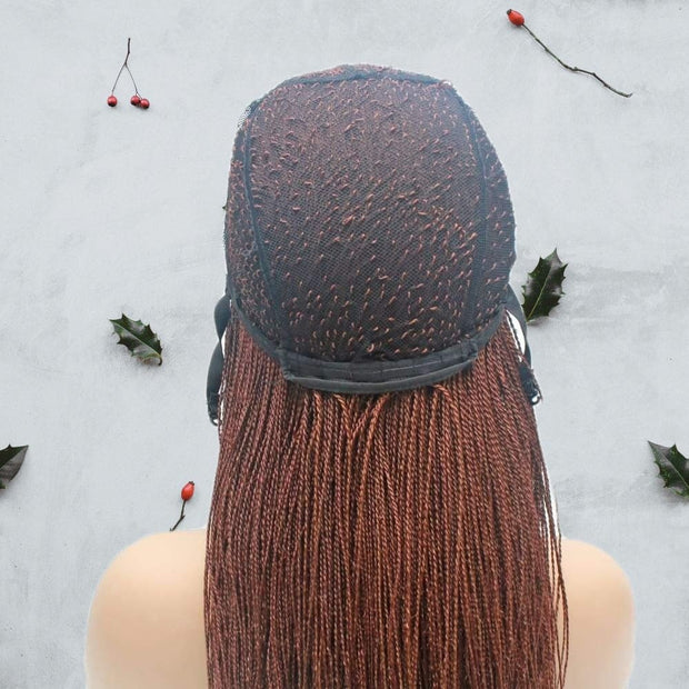 Micro Braids Fully Hand Braided Lace Wig (30/35) - Medium - 56cm $220 Micro Twists QualityHairByLawlar (8293549446)
