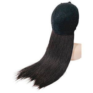 Micro Twist Fully Hand Braided Lace Closure Wig (Dark Brown) - Medium - 56cm $175 Micro Twists QualityHairByLawlar (9531101806901)