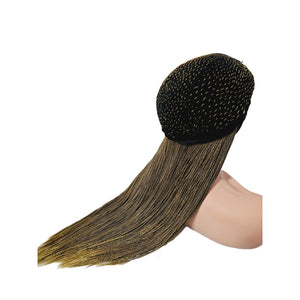 Micro Twist Fully Hand Braided Lace Closure Wig (Yellow Gold) - Medium - 56cm $175 Micro Twists QualityHairByLawlar (9531916714293)