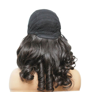 Raw Hair- Indonesian Body Wave Human Hair Lace Front Wig (C Part)- 18" (6741805367382)