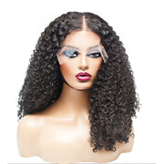 Raw Hair - Vietnamese Kinky Curly Lace Front Wig- 18" (8099673145653)
