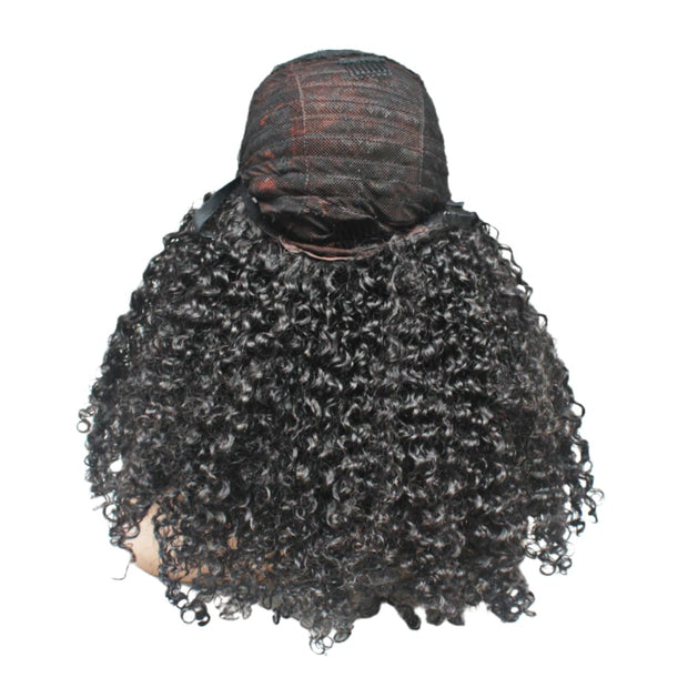 Raw Hair - Vietnamese Kinky Curly Lace Front Wig- 18" (8099673145653)