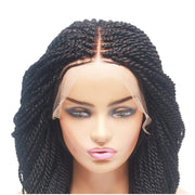 Senegalese Twist Fully Hand Braided Lace Wig- #1 - Medium- 56cm $160 Senegalese Twists QualityHairByLawlar (10347685196)