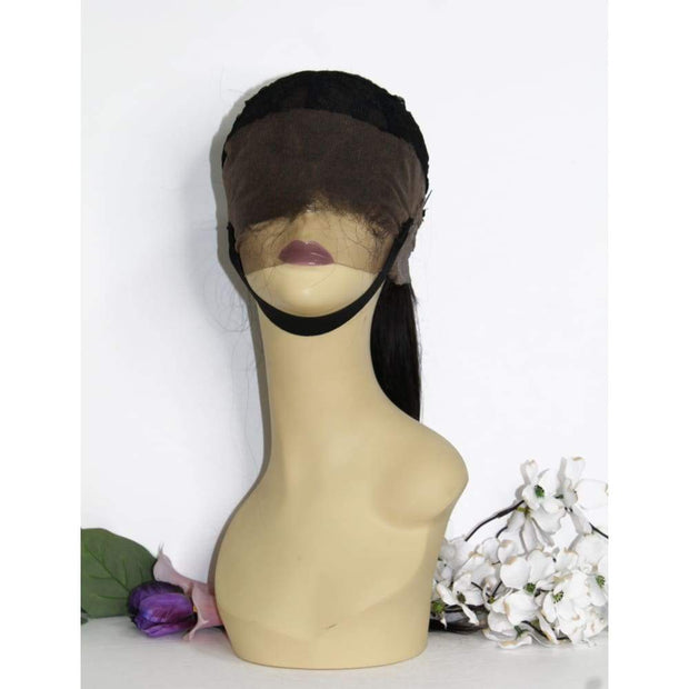 360 Lace Frontal Brazilian Straight Human Hair Wig - $480.00 Custom Human Hair Wig QualityHairByLawlar (10717273548)
