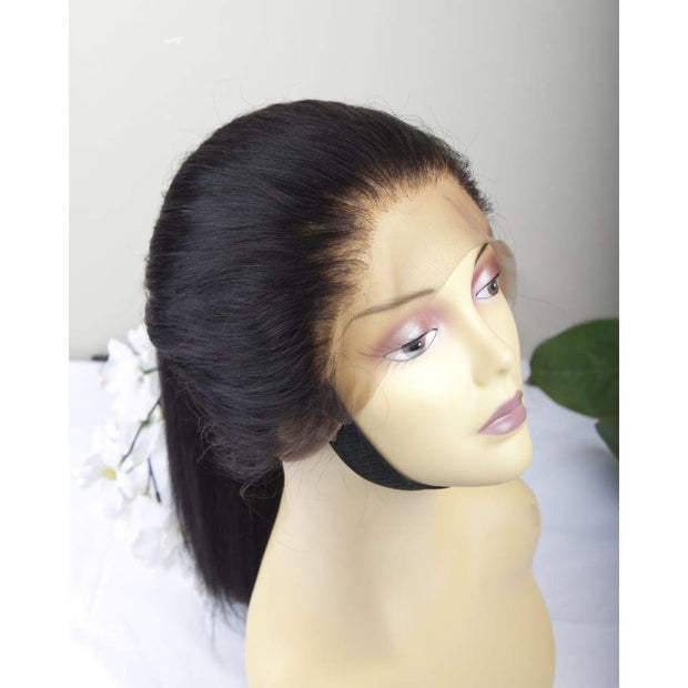 360 Lace Frontal Brazilian Straight Human Hair Wig - $480.00 Custom Human Hair Wig QualityHairByLawlar (10717273548)