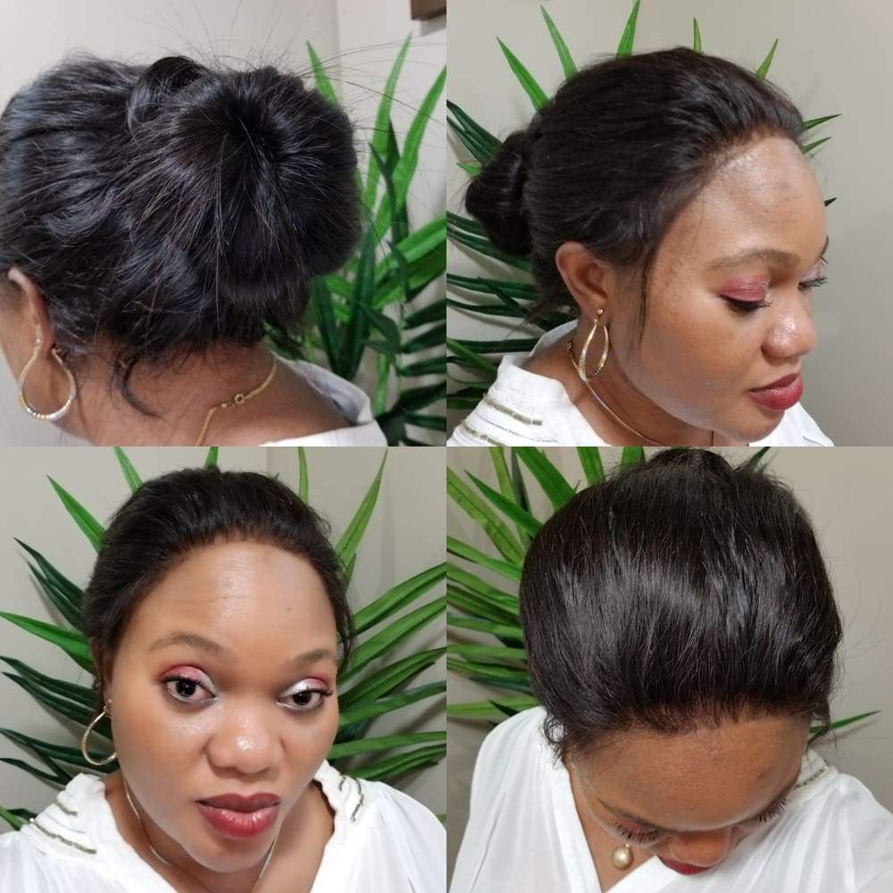 360 Lace Frontal Brazilian Straight Human Hair Wig - Medium - 56cm $510 Custom Human Hair Wig QualityHairByLawlar (10717273548)