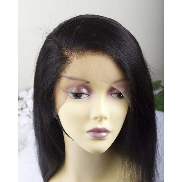 360 Lace Frontal Brazilian Straight Human Hair Wig - Medium - 56cm $510 Custom Human Hair Wig QualityHairByLawlar (10717273548)