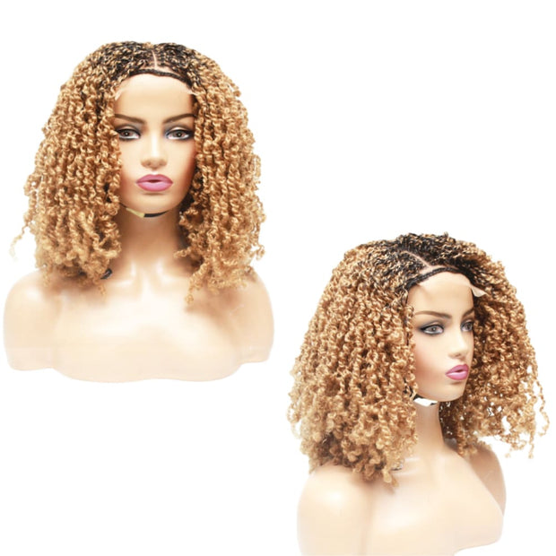 Copy of Passion Twist Glueless Lace Closure Braided Wig (6816408043606)