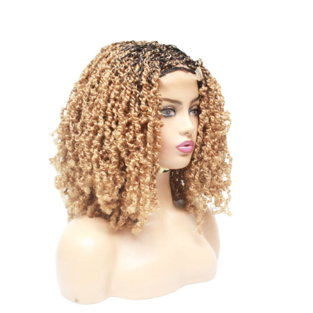 Copy of Passion Twist Glueless Lace Closure Braided Wig (6816408043606)