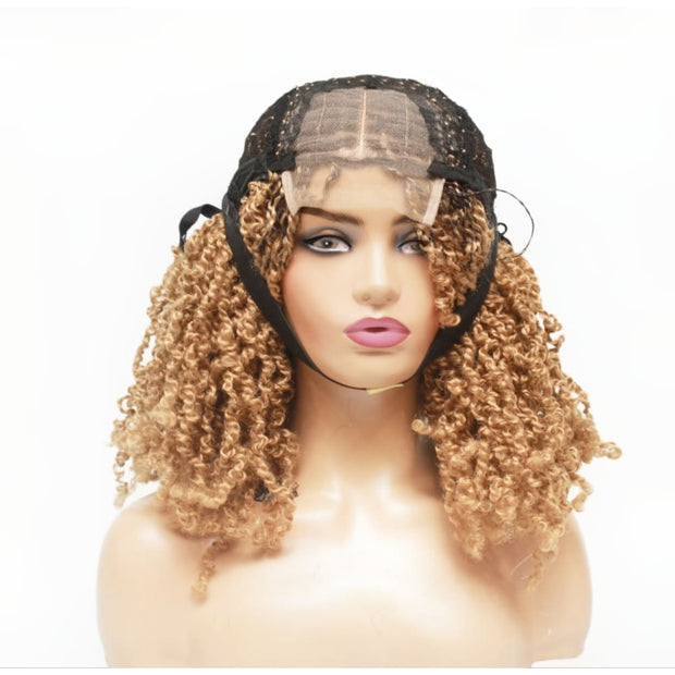 Copy of Passion Twist Glueless Lace Closure Braided Wig (6816408043606)