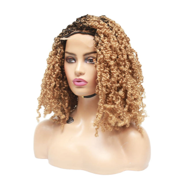 Copy of Passion Twist Glueless Lace Closure Braided Wig (6816408043606)