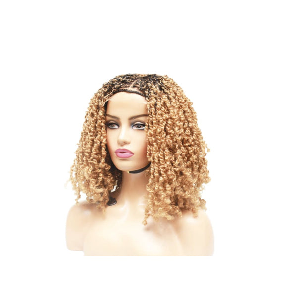 Copy of Passion Twist Glueless Lace Closure Braided Wig (6816408043606)