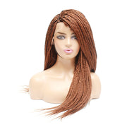 Box Braids Fully Hand Braided Lace Wig (30) - Medium - 56cm $175 Box Braids QualityHairByLawlar (8697213260)
