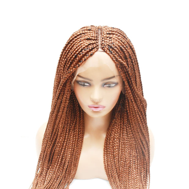 Box Braids Fully Hand Braided Lace Wig (30) - Medium - 56cm $175 Box Braids QualityHairByLawlar (8697213260)