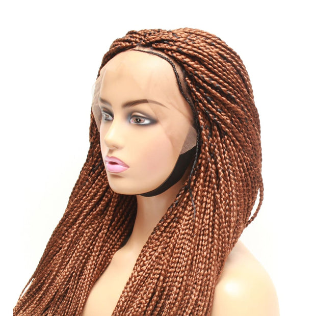 Box Braids Fully Hand Braided Lace Wig (30) - Medium - 56cm $175 Box Braids QualityHairByLawlar (8697213260)