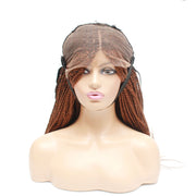 Box Braids Fully Hand Braided Lace Wig (30) - Medium - 56cm $175 Box Braids QualityHairByLawlar (8697213260)