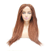 Box Braids Fully Hand Braided Lace Wig (30) - Medium - 56cm $175 Box Braids QualityHairByLawlar (8697213260)