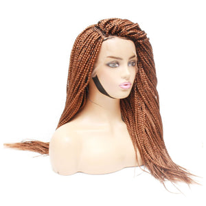 Box Braids Fully Hand Braided Lace Wig (30) - Medium - 56cm $175 Box Braids QualityHairByLawlar (8697213260)