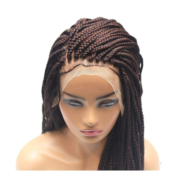 Box Braids Fully Hand Braided Lace Wig (33) - $175 Box Braids QualityHairByLawlar (8311553862)