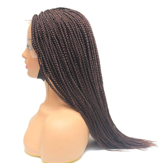 Box Braids Fully Hand Braided Lace Wig (33) - $175 Box Braids QualityHairByLawlar (8311553862)