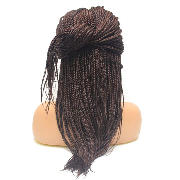 Box Braids Fully Hand Braided Lace Wig (33) - $175 Box Braids QualityHairByLawlar (8311553862)