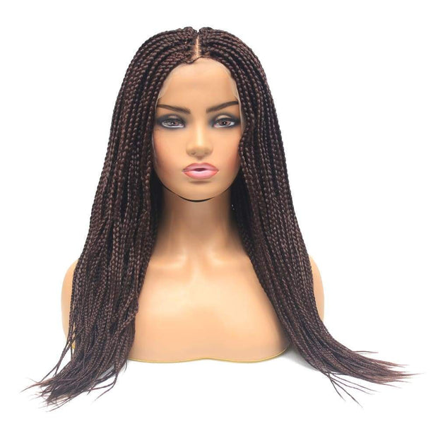 Box Braids Fully Hand Braided Lace Wig (33) - $175 Box Braids QualityHairByLawlar (8311553862)