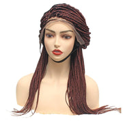 Box Braids Fully Hand Braided Lace Wig (35) - Medium - 54cm $175 Box Braids QualityHairByLawlar (8299897990)