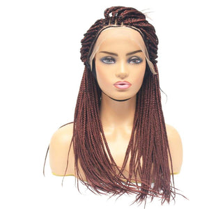 Box Braids Fully Hand Braided Lace Wig (35) - Medium - 54cm $148.75 Box Braids QualityHairByLawlar (8299897990)