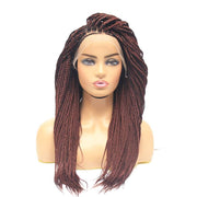 Box Braids Fully Hand Braided Lace Wig (35) - Medium - 54cm $148.75 Box Braids QualityHairByLawlar (8299897990)