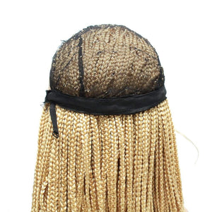 Box Braids Fully Hand Braided Lace Wig- Blonde #613 - Medium - 56cm $200 Box Braids QualityHairByLawlar (4951805231190)