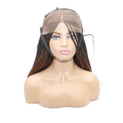 Box Braids Fully Hand Braided Ombre Lace Wig (#1/#30) - $175 Box Braids QualityHairByLawlar (11783657932)