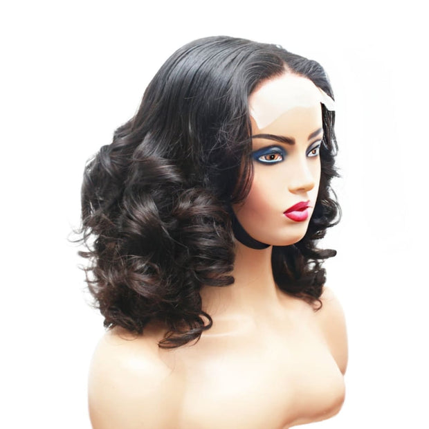Brazilian Body Wave Human Hair Lace Front Wig- 14" (1386377412694)