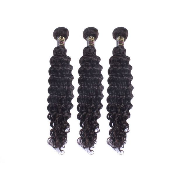 Brazilian Deep Wave Virgin Human Hair Extensions - 12 $60.00 Brazilian Virgin Hair Extensions QualityHairByLawlar (5380551430)
